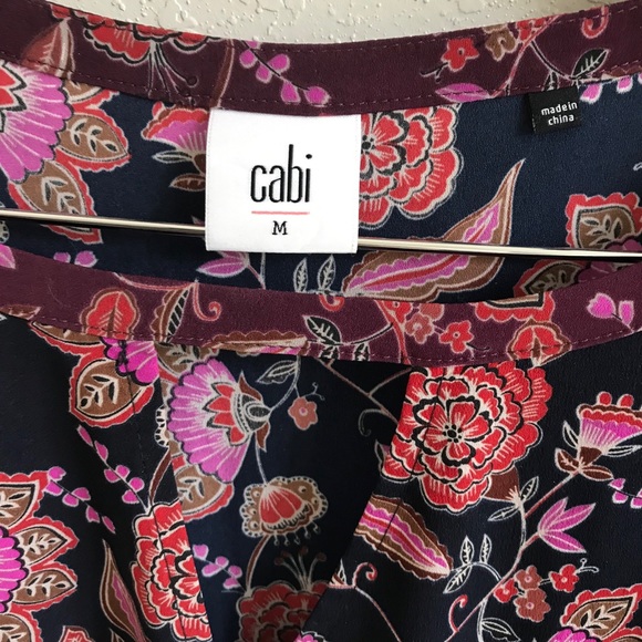 CAbi Festive Maxi Dress in Patchwork Floral - Picture 8 of 9